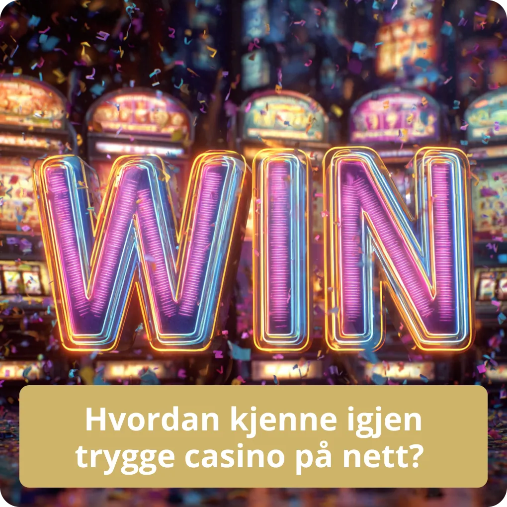 Hvordan kjenne igjen trygge casino på nett?