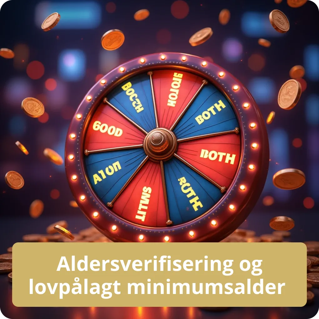 Aldersverifisering og lovpålagt minimumsalder 