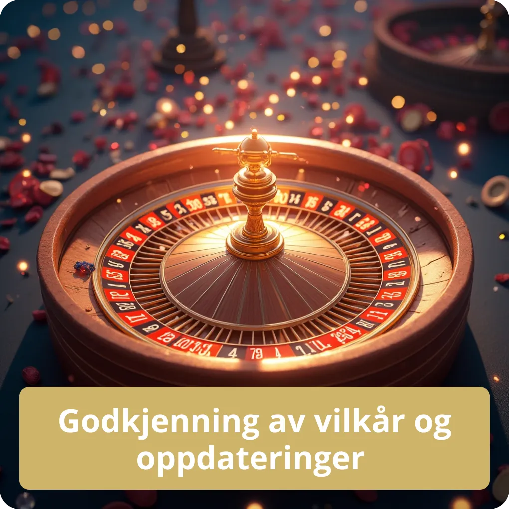 Godkjenning av vilkår og oppdateringer 