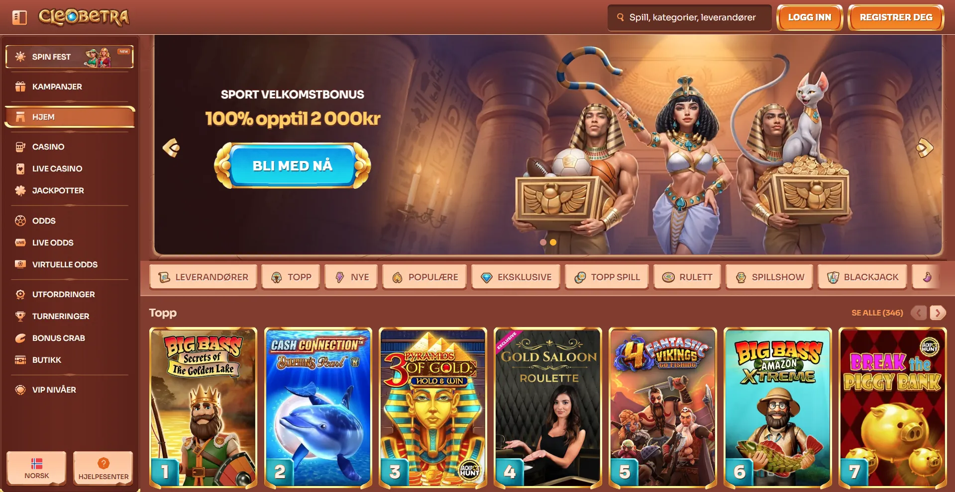 Slik finner du det beste nettcasino i Norge