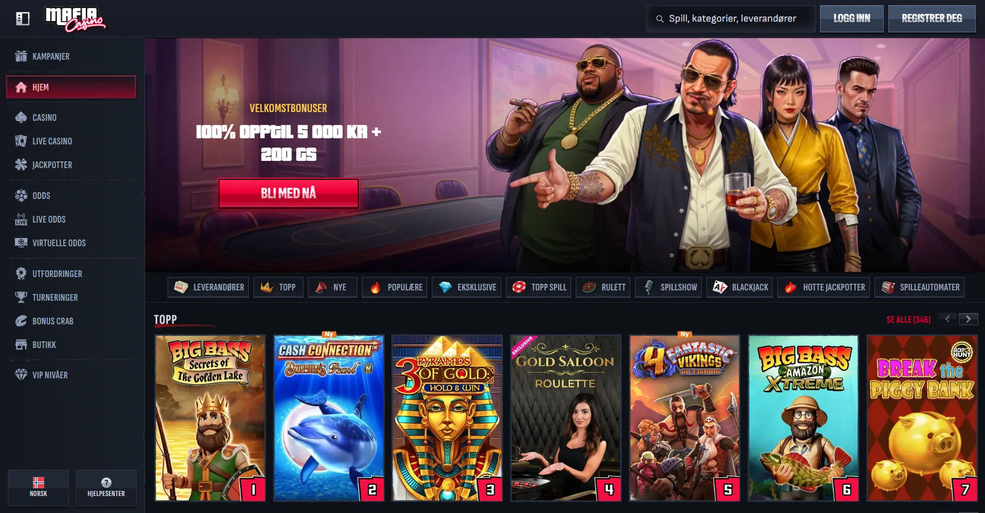 Norsk nettcasino